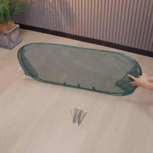ensemble de protection de plantes à mailles éclatantes 12 pièces : 1 housse + 11 piquets de terre, kit de protection de jardin haut de gamme, filet oiseaux et insectes à mailles fines pour légumes, fruits et fleurs, tente abris de jardin réutilisable pour arceaux, filet oiseaux extra stable pour plantes d'extérieur, protection respirante pour semis, housse de protection pour jardinière surélevée, protection nuisibles pour jardin et terrasse, protecteur de plantes facile à