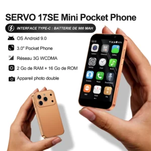 mini smartphone pocket phone 3 pouces