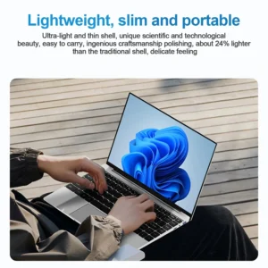 ordinateur portable xiaman 14,1 pouces, windows 11 pro, intel celeron 3855u, ultra plat, 12 go, 1 to/2 to, 1080p, ordinateur de bureau et d'étude