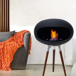 Maison cheminées nordiques en fer forgé, décoration créative pour la maison, chauffage artistique pour salon, ornements sur pied de styliste moderne, 2026