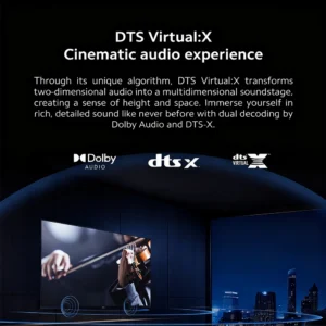xiaomi tv a 32, taille compacte avec écran coloré, son dynamique avec audio dolby ™ , dts x et dts virtuel : x, fini métallique haut de gamme