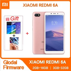 original xiaomi redmi 6a 3gb 32gb smartphone vente en gros téléphones mobiles xiaomi débloqués android google play global frimware