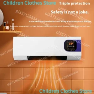 2000w chauffage ventilateur 2 en 1 chauffage nature vent synchronisation affichage numérique mural espace chauffage pour bureau à domicile dortoir 16 40 ° c