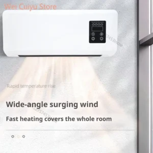 chauffage transfrontalier, salle de bain de bureau murale sans maintien à économie d'énergie domestique, chauffage étanche, bain