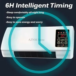 climatiseur mural portable 1800w avec télécommande, climatiseur split multifonctionnel pour la maison