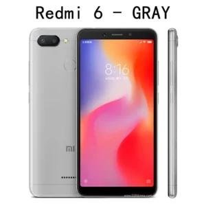 global rom original xiaomi redmi 6 4gb 64gb 13000mah celular googleplay empreinte digitale octa core 6.6 pouces 4g smartphone téléphone utilisé