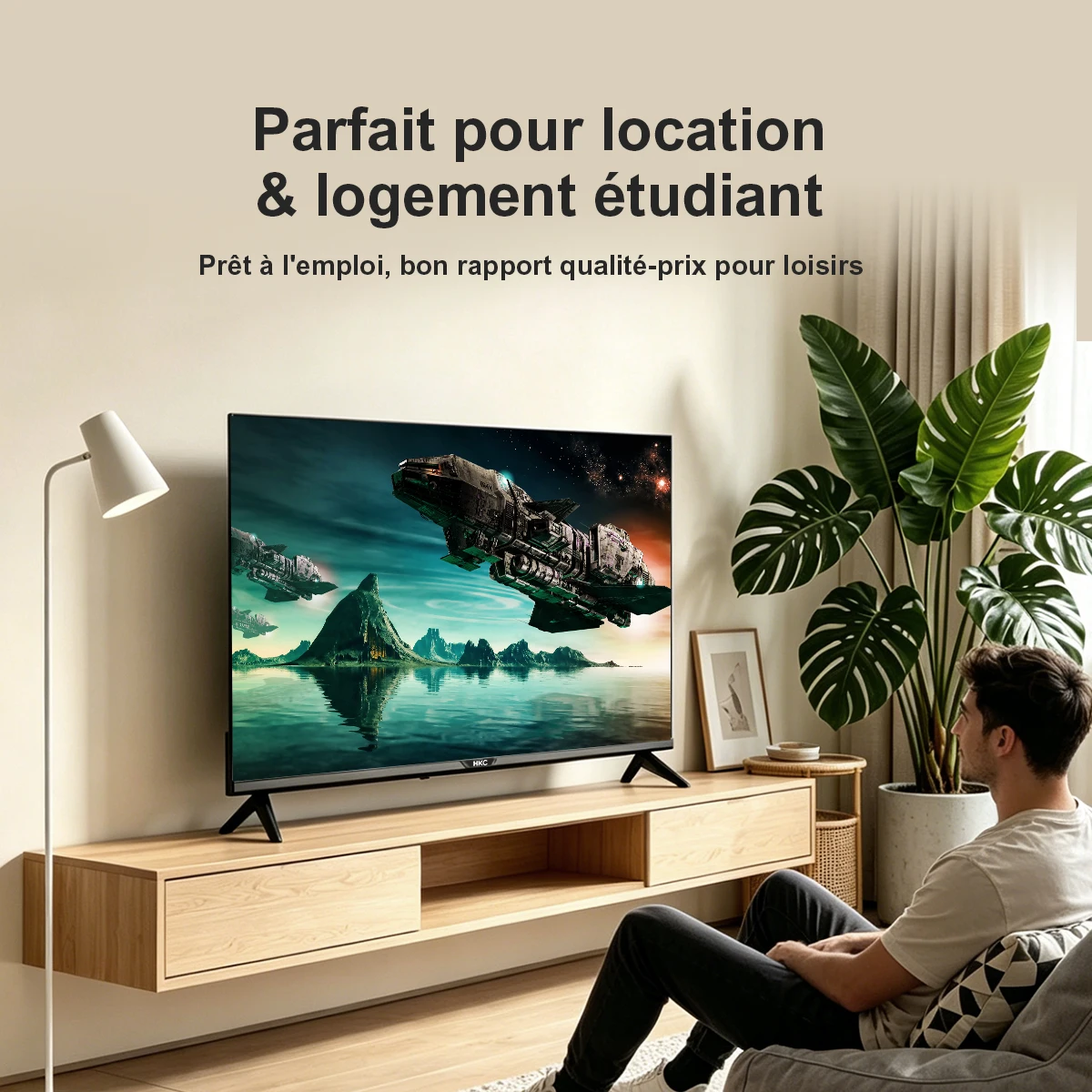 hkc 42q1l 42 pouces tv intelligent fhd vidaa dvb t2 s2 c complet Écran sharp hdr10 dolby audio port hdmi av jack 3,5mm hkc 42q1l 42 pouces tv intelligent fhd vidaa dvb t2 s2 c complet Écran sharp hdr10 dolby audio port hdmi av jack 3,5mm