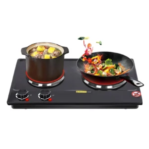 Maison cuisinière électrique, puissance de feu réglable, 2500w, chauffage infrarouge haute puissance et technologie de chauffage vertical, cuisinière de table