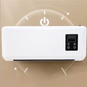 climatiseur mural portable divisé, chauffage et refroidissement à double usage, avec télécommande pour appartement