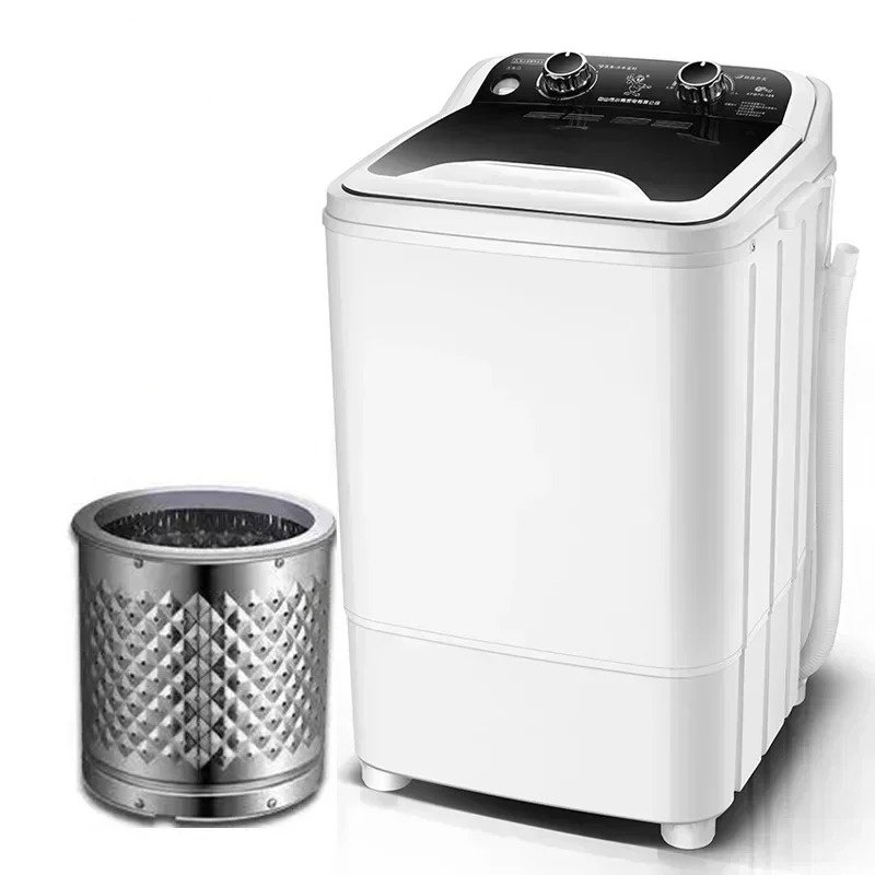 machine à laver semi automatique à baril unique de 7kg, compacte, lave linge à lumière bleue uv machine à laver semi automatique à baril unique de 7kg, compacte, lave linge à lumière bleue uv