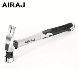 martinet en acier à haute teneur en carbone airaj durable, poignée antidérapante pour utilisation industrielle et domestique, disponible avec manche court ou long