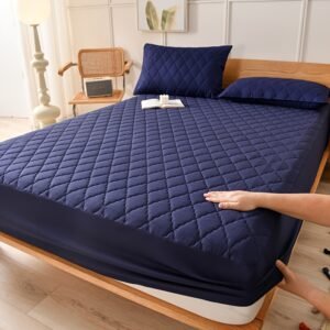 protège matelas ultra doux et confortable, lavable en machine, 1 pièce (sans taie d'oreiller ni noyau d'oreiller), pour chambre à coucher, dortoir ou hôtel