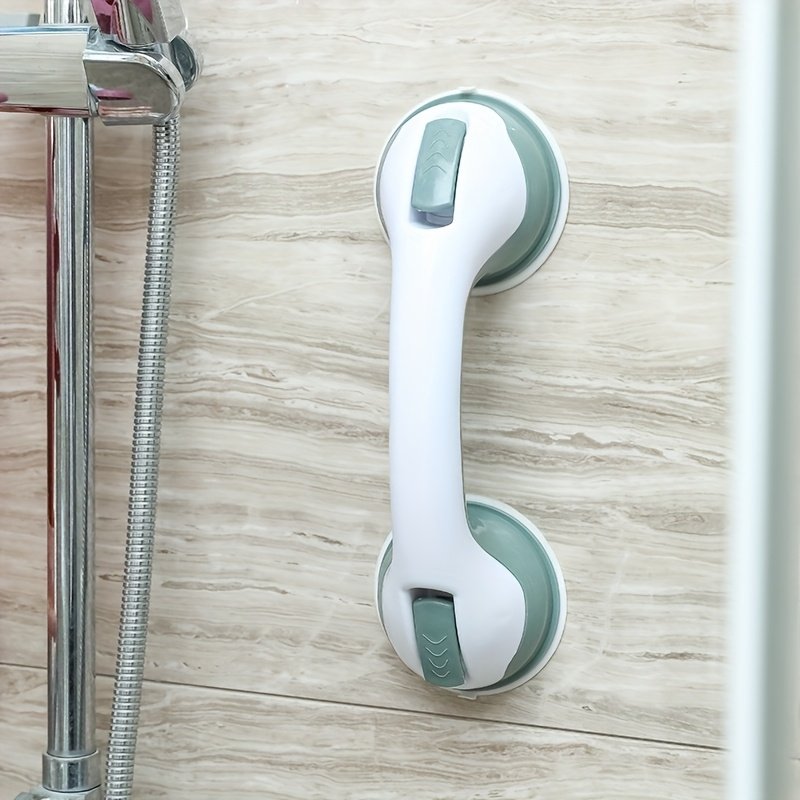 poignée de sécurité antidérapante pour salle de bain et toilettes, avec ventouses de fixation poignée de sécurité antidérapante pour salle de bain et toilettes, avec ventouses de fixation