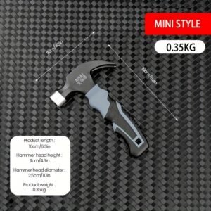 martinet en acier à haute teneur en carbone airaj durable, poignée antidérapante pour utilisation industrielle et domestique, disponible avec manche court ou long