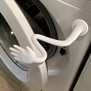 butée de porte de machine à laver compatible avec la plupart des portes de machines à laver et de buanderies de camping car, housse de porte de machine à laver, poignée de machine à laver, porte de machine à laver, clip/butée/support/arrêt/retenue de porte de machine à laver, butée de porte