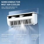 Climatiseur Portable Semi-Conducteur — Brumisateur Mural