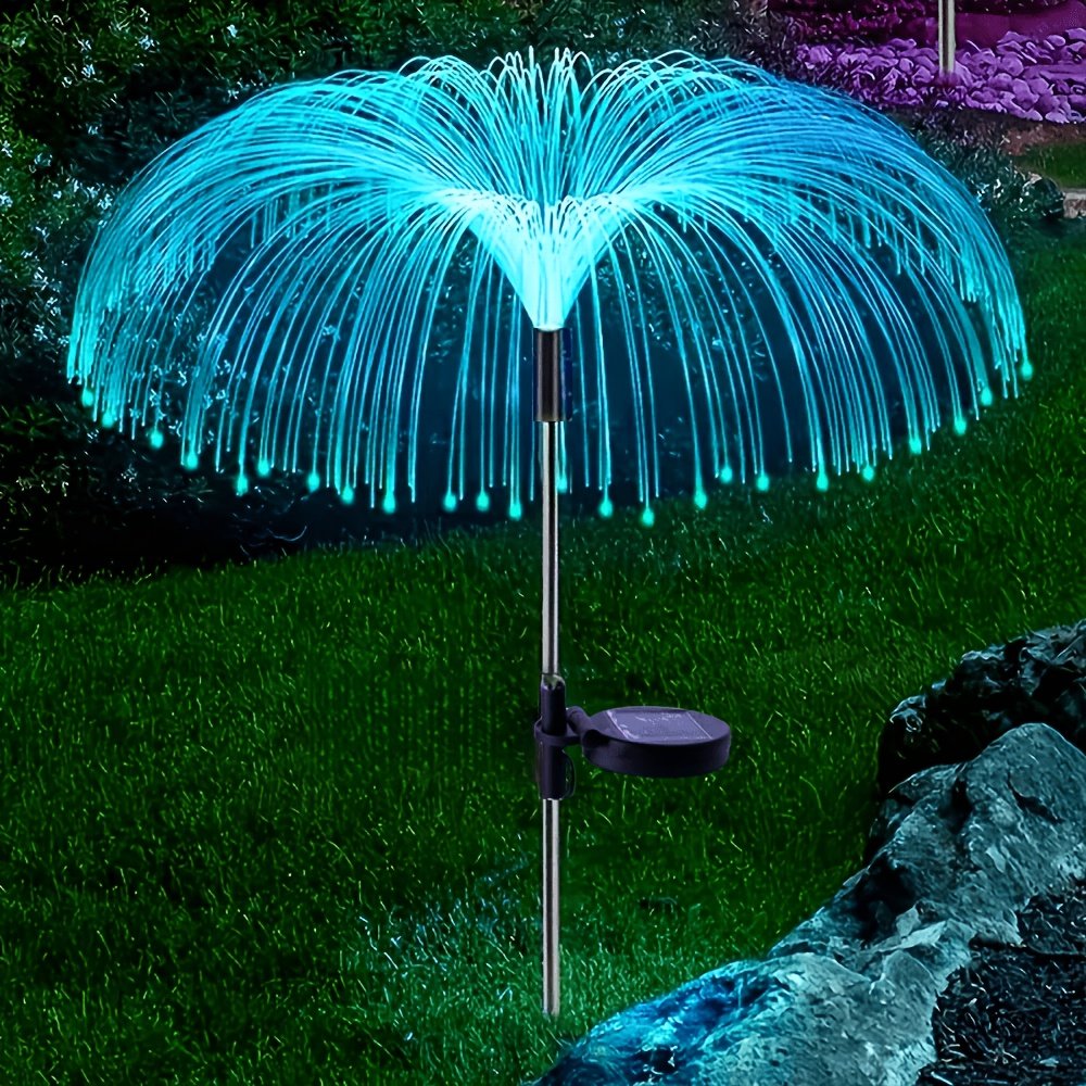 1 pack de 7 lampes solaires d'extĂ©rieur changeant de couleur, lumiĂšres mĂ©duses, Ăclairage dĂ©coratif pour allĂ©e, pelouse et jardin 1 pack de 7 lampes solaires d'extĂ©rieur changeant de couleur, lumiĂšres mĂ©duses, Ăclairage dĂ©coratif pour allĂ©e, pelouse et jardin