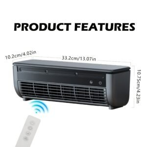 ventilateur de climatisation à brouillard de glace supraconducteur, avec télécommande, modes multiples