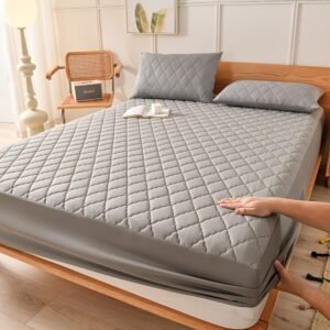 protège matelas ultra doux et confortable, lavable en machine, 1 pièce (sans taie d'oreiller ni noyau d'oreiller), pour chambre à coucher, dortoir ou hôtel