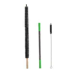 ensemble de 3 brosses de nettoyage pour machine à laver : brosses spécialisées et éponges manuelles idéales pour les environnements de salle de bain et de cuisine. Élimine la poussière et les débris des intérieurs des machines à laver et des sèche linge.