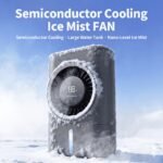 Ventilateur Brumisateur Bureau — Brume Glacée Semi-Conducteur