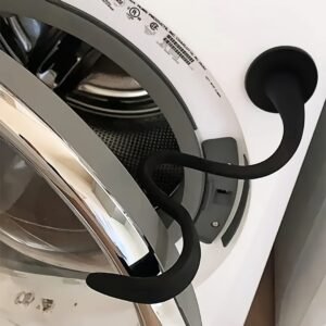 butée de porte de machine à laver compatible avec la plupart des portes de machines à laver et de buanderies de camping car, housse de porte de machine à laver, poignée de machine à laver, porte de machine à laver, clip/butée/support/arrêt/retenue de porte de machine à laver, butée de porte