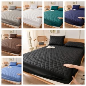 protège matelas ultra doux et confortable, lavable en machine, 1 pièce (sans taie d'oreiller ni noyau d'oreiller), pour chambre à coucher, dortoir ou hôtel