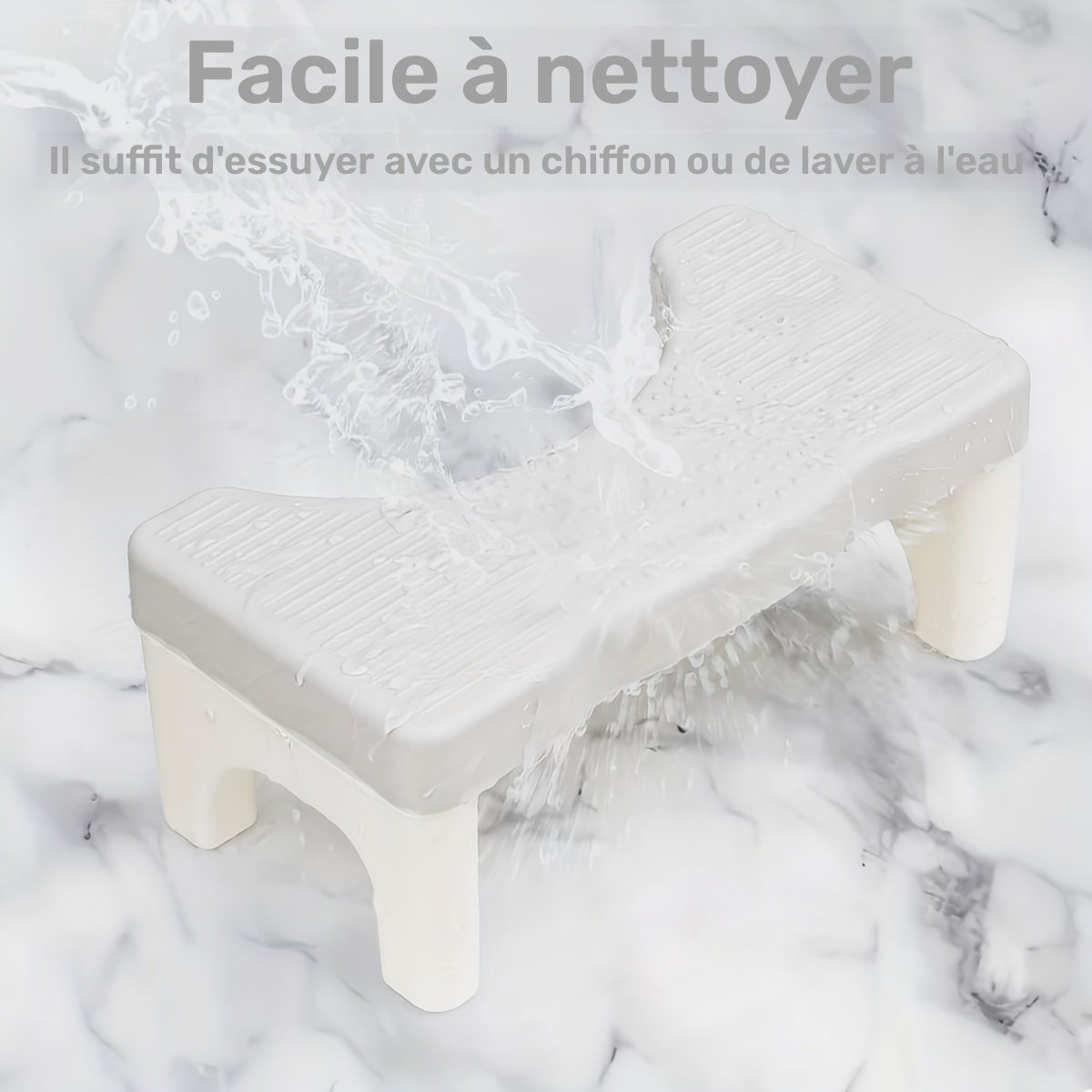 1 tabouret de toilette, tabouret de siège de toilette pour adultes, détachable, pour soutien des pieds, plastique avec coussinets épais antidérapants, convient pour s'accroupir, tabouret de pied pour la maison, idéal pour le placement des pieds, tabouret de toilette portable, aide pour la toilette, convient à différents types de pièces 1 tabouret de toilette, tabouret de siège de toilette pour adultes, détachable, pour soutien des pieds, plastique avec coussinets épais antidérapants, convient pour s'accroupir, tabouret de pied pour la maison, idéal pour le placement des pieds, tabouret de toilette portable, aide pour la toilette, convient à différents types de pièces