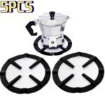 Lot de 5 Supports en Fer pour Cuisinière à Gaz - Antidérapant