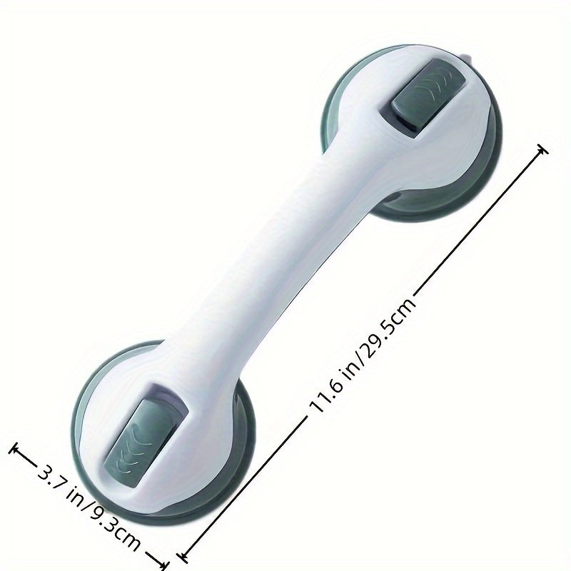 poignée de sécurité antidérapante pour salle de bain et toilettes, avec ventouses de fixation poignée de sécurité antidérapante pour salle de bain et toilettes, avec ventouses de fixation