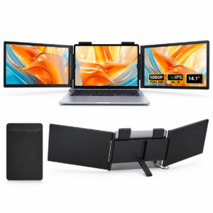 Écran portable usb c 14" triple moniteur
