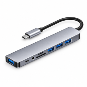 hub usb c 8 en 1 — station multi ports
