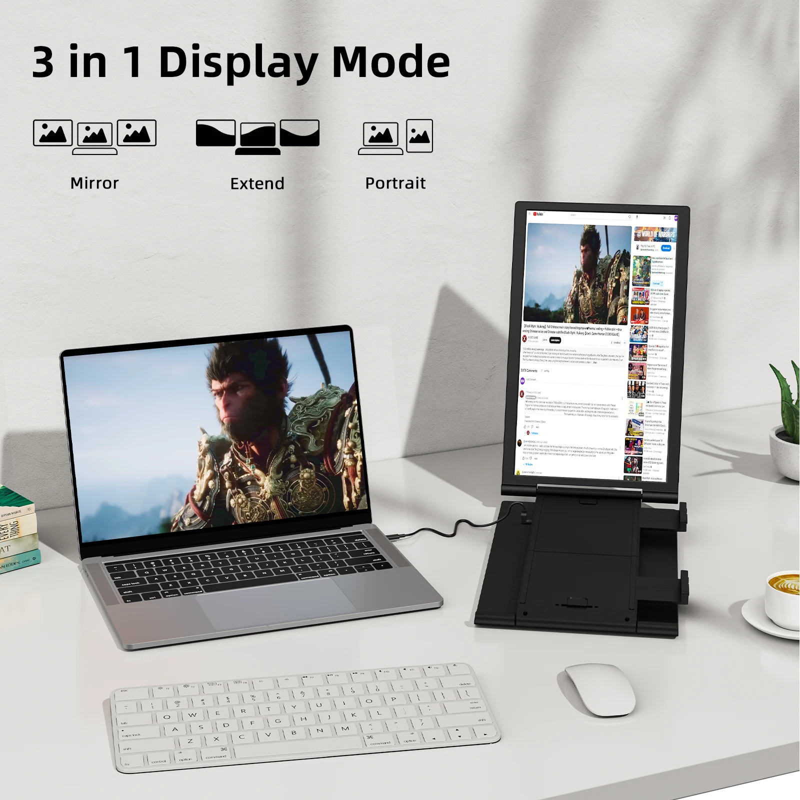 amoudo14 inch dual portable monitor 1920*1080p ips portable triple monitor with usb c port for 14 16.5" laptops windows/mac xbox amoudo14 inch dual portable monitor 1920*1080p ips portable triple monitor with usb c port for 14 16.5" laptops windows/mac xbox