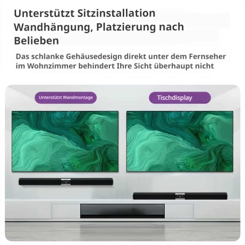 nouveau modèle 2026, barre de son, qualité sonore hifi, karaoké à domicile, montage mural, bureau, haute puissance. barre de son, caisson de basses sans fil, système de son surround, convient pour tv, smartphone, tablette, ordinateur, console de jeux, lecteur de musique, lecteur dvd nouveau modèle 2026, barre de son, qualité sonore hifi, karaoké à domicile, montage mural, bureau, haute puissance. barre de son, caisson de basses sans fil, système de son surround, convient pour tv, smartphone, tablette, ordinateur, console de jeux, lecteur de musique, lecteur dvd