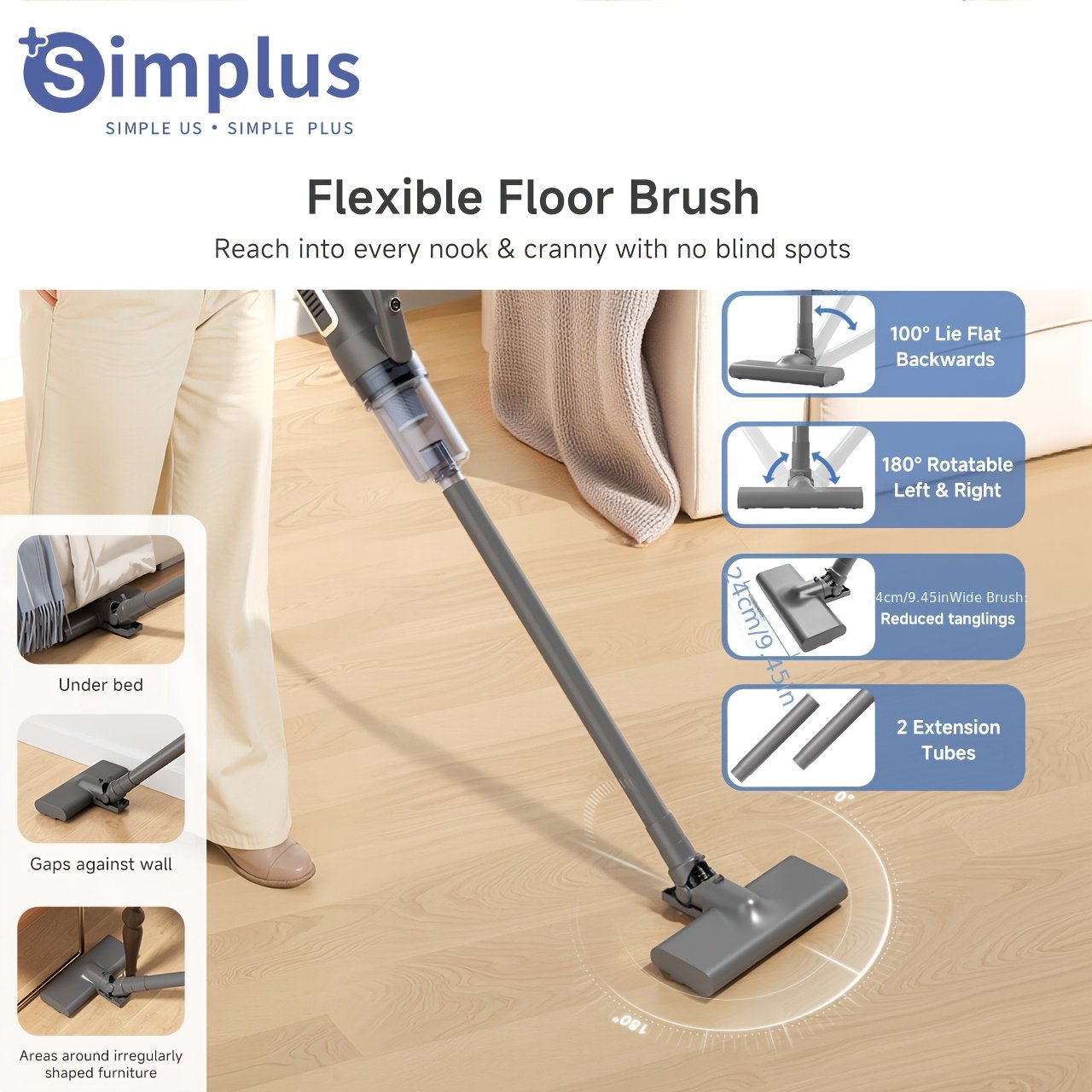 aspirateur simplus 16000pa pour la maison, petit, à forte aspiration, aspirateur filaire puissant, 400w haute puissance, nettoyage efficace, aspiration cyclonique inégalée, dépoussiérage, grand réservoir à poussière, facile à démonter et à nettoyer, cordon de 4 mètres, utilisation libre aspirateur simplus 16000pa pour la maison, petit, à forte aspiration, aspirateur filaire puissant, 400w haute puissance, nettoyage efficace, aspiration cyclonique inégalée, dépoussiérage, grand réservoir à poussière, facile à démonter et à nettoyer, cordon de 4 mètres, utilisation libre