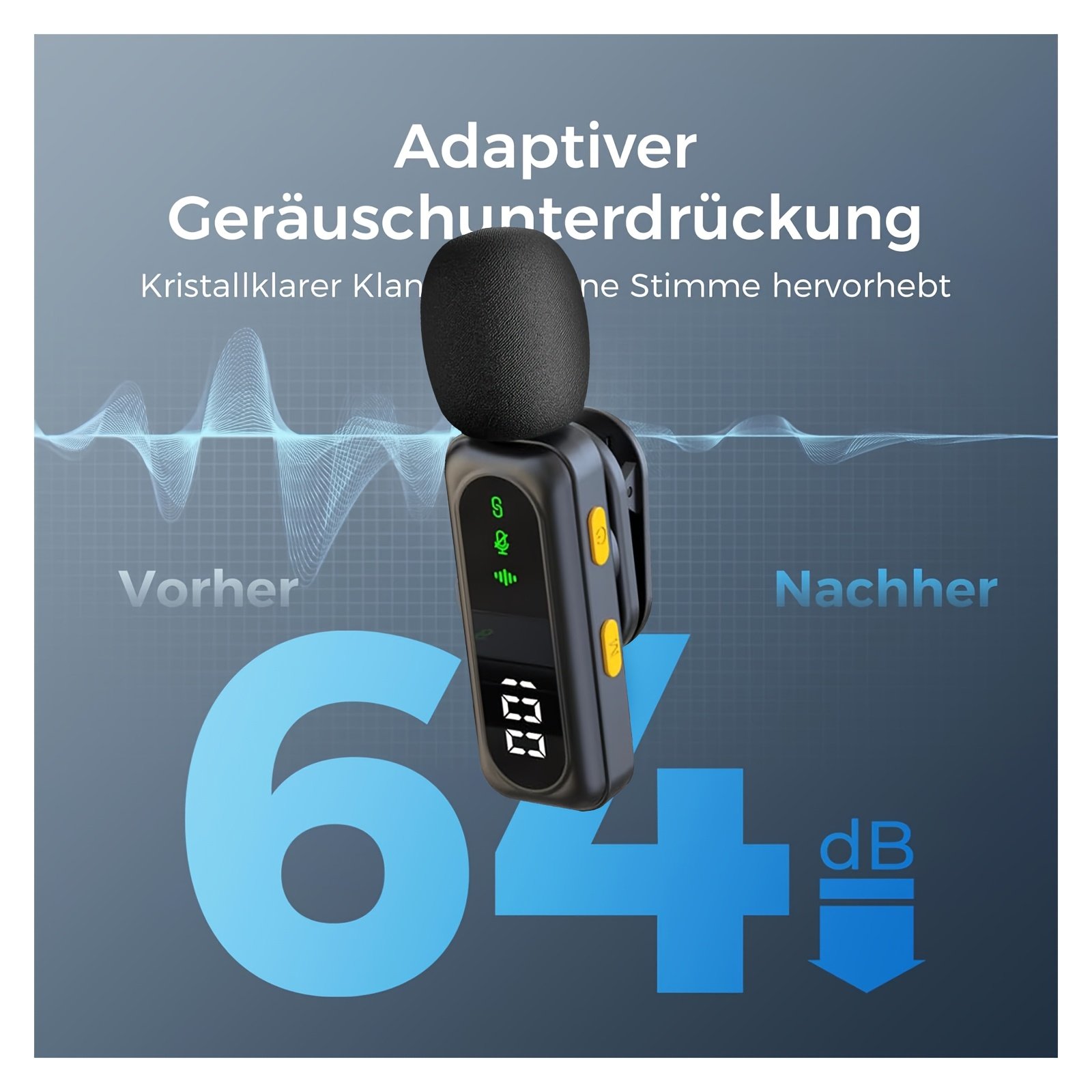microphone lavalier sans fil radio clair mini micro pour iphone lightning pour android pour téléphone caméra ordinateur portable, micro double Épaulette avec prise usb c/3.5mm pour enregistrement vidéo, podcast enseignement réunion synchronisation automatique et réduction du bruit microphone lavalier sans fil radio clair mini micro pour iphone lightning pour android pour téléphone caméra ordinateur portable, micro double Épaulette avec prise usb c/3.5mm pour enregistrement vidéo, podcast enseignement réunion synchronisation automatique et réduction du bruit