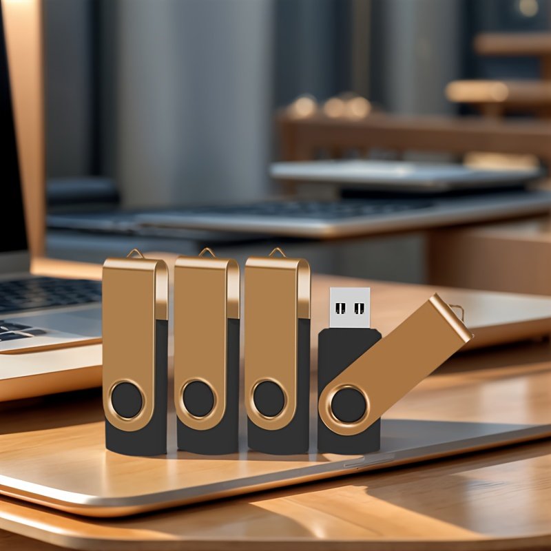 10 pièces clés usb 2.0 dorées à rotation rapide, capacités de 128mb/256mb/512mb/4gb/16gb, idéales pour stockage sur ordinateur et pc portable, cadeau professionnel 10 pièces clés usb 2.0 dorées à rotation rapide, capacités de 128mb/256mb/512mb/4gb/16gb, idéales pour stockage sur ordinateur et pc portable, cadeau professionnel