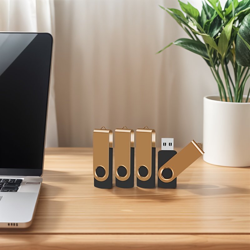 10 pièces clés usb 2.0 dorées à rotation rapide, capacités de 128mb/256mb/512mb/4gb/16gb, idéales pour stockage sur ordinateur et pc portable, cadeau professionnel 10 pièces clés usb 2.0 dorées à rotation rapide, capacités de 128mb/256mb/512mb/4gb/16gb, idéales pour stockage sur ordinateur et pc portable, cadeau professionnel