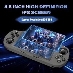 console de jeu portable rétro sf3000 Écran ips 11,43 cm, 3000 mah, système d'exploitation linux (compatible avec apk/gapps), système de jeu portable pour joueur unique avec Émulation classique nes/gba/psp/ps1, ordinateur de poche pour s &