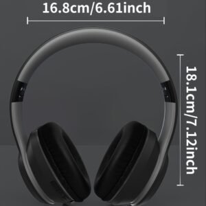 casque audio sans fil asus avec écouteurs intra auriculaires, microphone intégré, isolation phonique, rétractable et pliable pour le rangement, audio haute définition pour la musique et le gaming