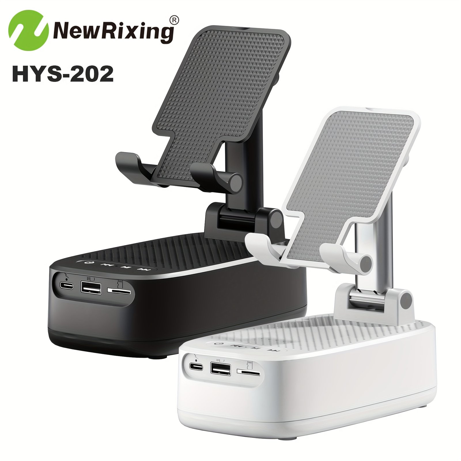 newrixing haut parleur sans fil 6w avec support téléphone, appairage double tws, batterie 1800mah, appel mains libres, power bank portable, 6 heures d'autonomie, qualité sonore hi fi, stéréo puissant & basses profondes, chargement usb c, utilisation intérieur/extérieur, support réglable newrixing haut parleur sans fil 6w avec support téléphone, appairage double tws, batterie 1800mah, appel mains libres, power bank portable, 6 heures d'autonomie, qualité sonore hi fi, stéréo puissant & basses profondes, chargement usb c, utilisation intérieur/extérieur, support réglable