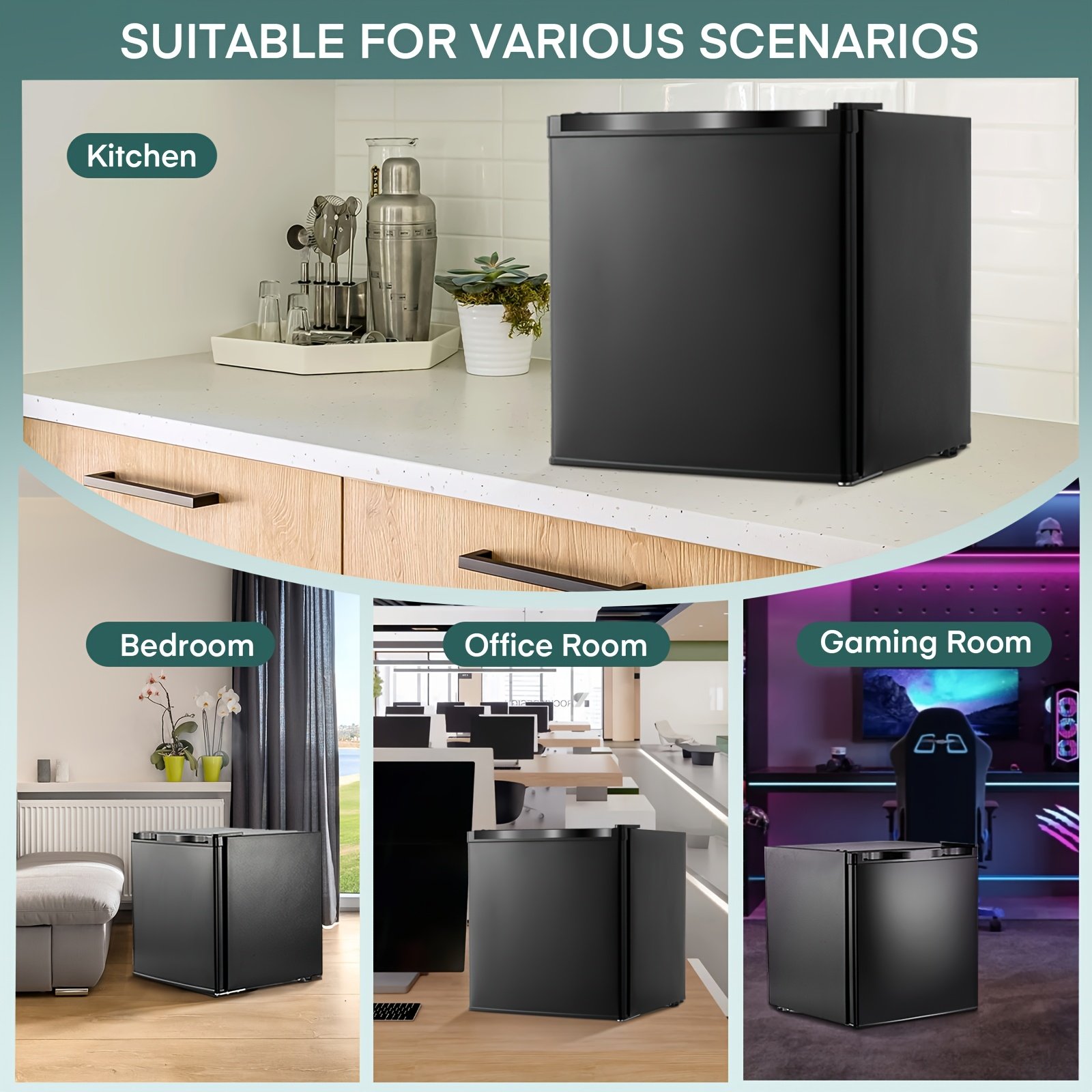 mini congélateur silencieux 32l avec porte réversible et 7 réglages de température congélateur sur table vertical compact pour maison, dortoir, bureau, appartement, acier inoxydable 304, refroidissement efficace pour petits espaces (noir/blanc) mini congélateur silencieux 32l avec porte réversible et 7 réglages de température congélateur sur table vertical compact pour maison, dortoir, bureau, appartement, acier inoxydable 304, refroidissement efficace pour petits espaces (noir/blanc)