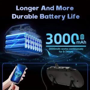 console de jeu portable rétro sf3000 Écran ips 11,43 cm, 3000 mah, système d'exploitation linux (compatible avec apk/gapps), système de jeu portable pour joueur unique avec Émulation classique nes/gba/psp/ps1, ordinateur de poche pour s &