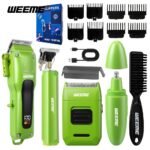 Kit Tondeuse 4-en-1 Homme — Cheveux, Barbe & Nez