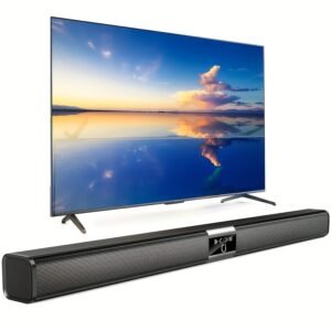 nouveau modèle 2026, barre de son, qualité sonore hifi, karaoké à domicile, montage mural, bureau, haute puissance. barre de son, caisson de basses sans fil, système de son surround, convient pour tv, smartphone, tablette, ordinateur, console de jeux, lecteur de musique, lecteur dvd
