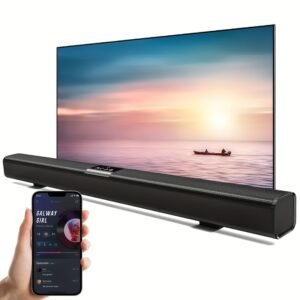 nouveau modèle 2026, barre de son, qualité sonore hifi, karaoké à domicile, montage mural, bureau, haute puissance. barre de son, caisson de basses sans fil, système de son surround, convient pour tv, smartphone, tablette, ordinateur, console de jeux, lecteur de musique, lecteur dvd