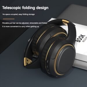 casque sans fil ada dud 2026 avec lumière ambiante son hifi immersif, grande capacité 400 mah, casque de gaming toute la journée, faible latence, parfait pour les voyages, les affaires, la musique et les cadeaux