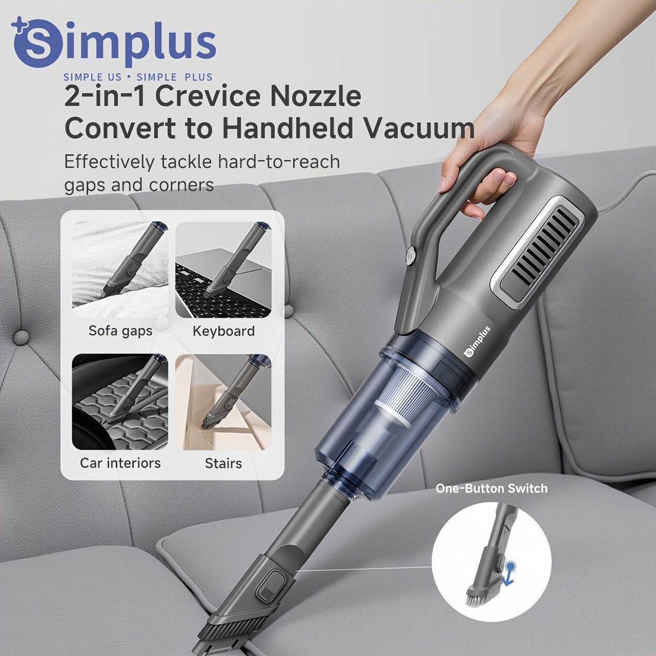 aspirateur simplus 16000pa pour la maison, petit, à forte aspiration, aspirateur filaire puissant, 400w haute puissance, nettoyage efficace, aspiration cyclonique inégalée, dépoussiérage, grand réservoir à poussière, facile à démonter et à nettoyer, cordon de 4 mètres, utilisation libre aspirateur simplus 16000pa pour la maison, petit, à forte aspiration, aspirateur filaire puissant, 400w haute puissance, nettoyage efficace, aspiration cyclonique inégalée, dépoussiérage, grand réservoir à poussière, facile à démonter et à nettoyer, cordon de 4 mètres, utilisation libre