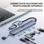 Hub USB-C 8 en 1 — Station Multi-Ports