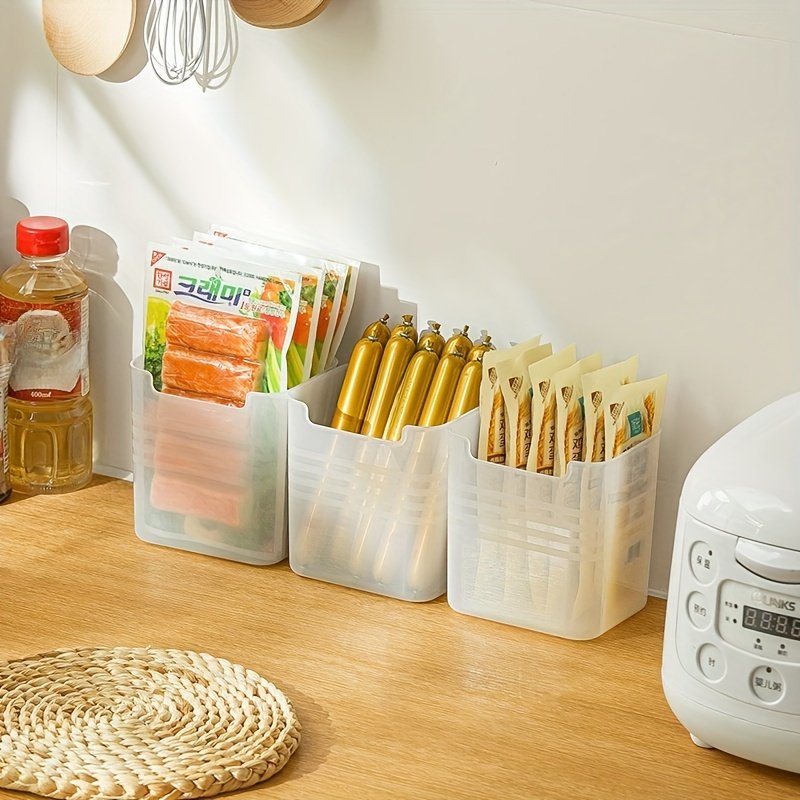 lot de 15 boîtes de rangement polyvalentes pour réfrigérateur, bacs organisateurs en plastique transparent pour réfrigérateur, cuisine, salle de bain et organisation de la maison lot de 15 boîtes de rangement polyvalentes pour réfrigérateur, bacs organisateurs en plastique transparent pour réfrigérateur, cuisine, salle de bain et organisation de la maison